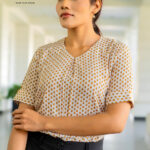 Korean office blouse
